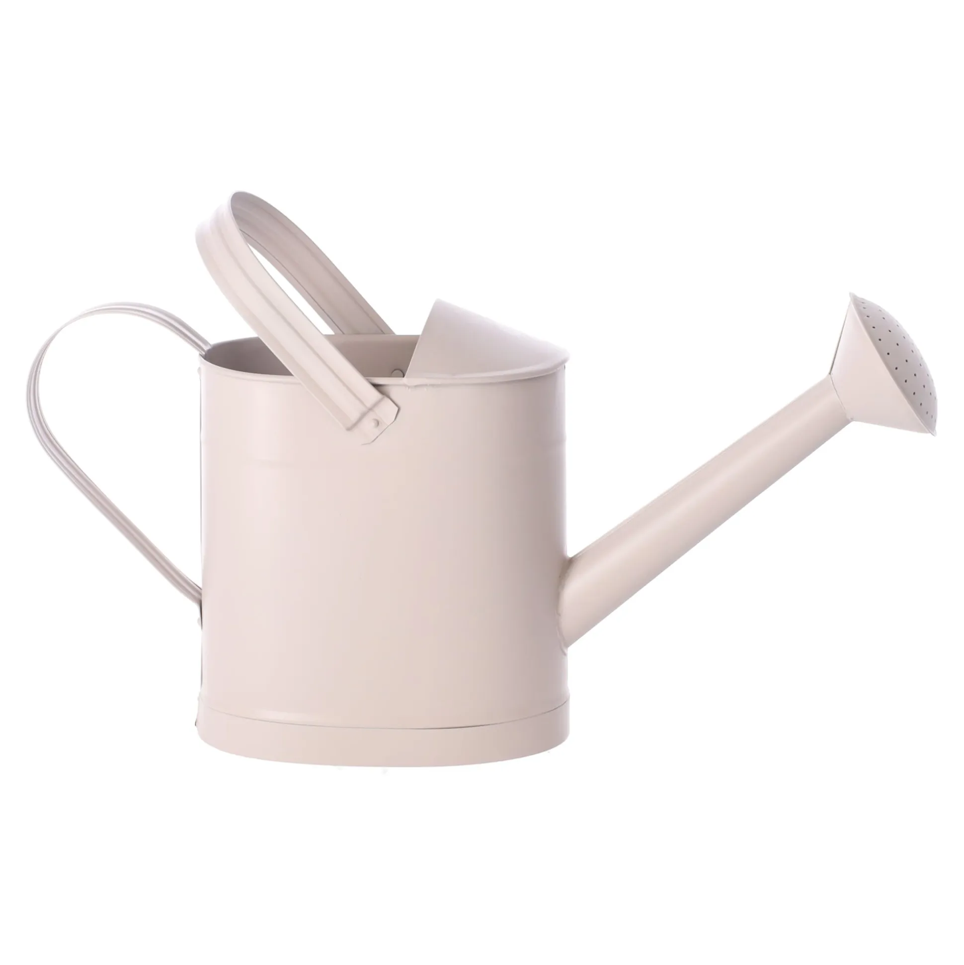 Gieter zink 46 cm mat taupe