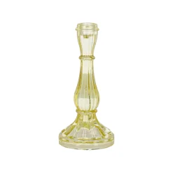 Glazen kandelaar 21 cm