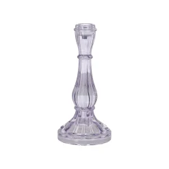 Glazen kandelaar 21 cm