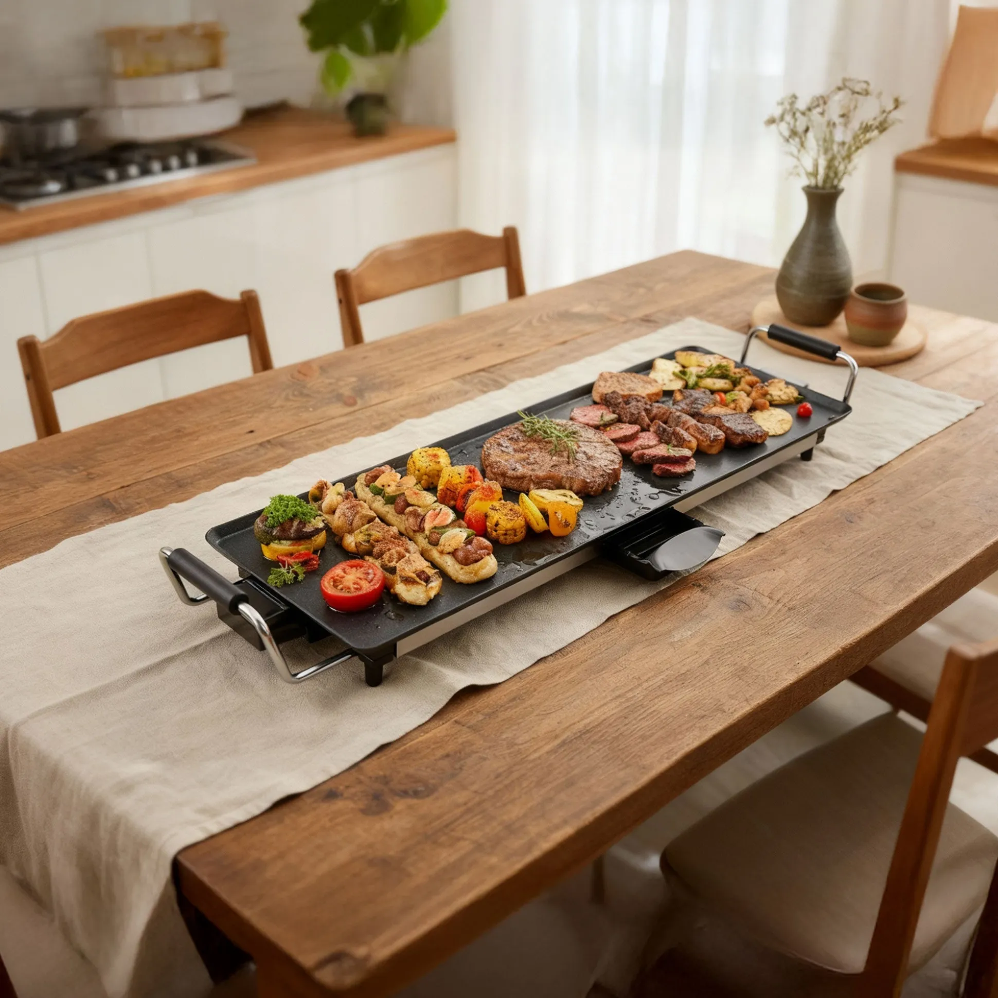 Grill Teppanyaki 70 x 23 cm 2000W Alpina