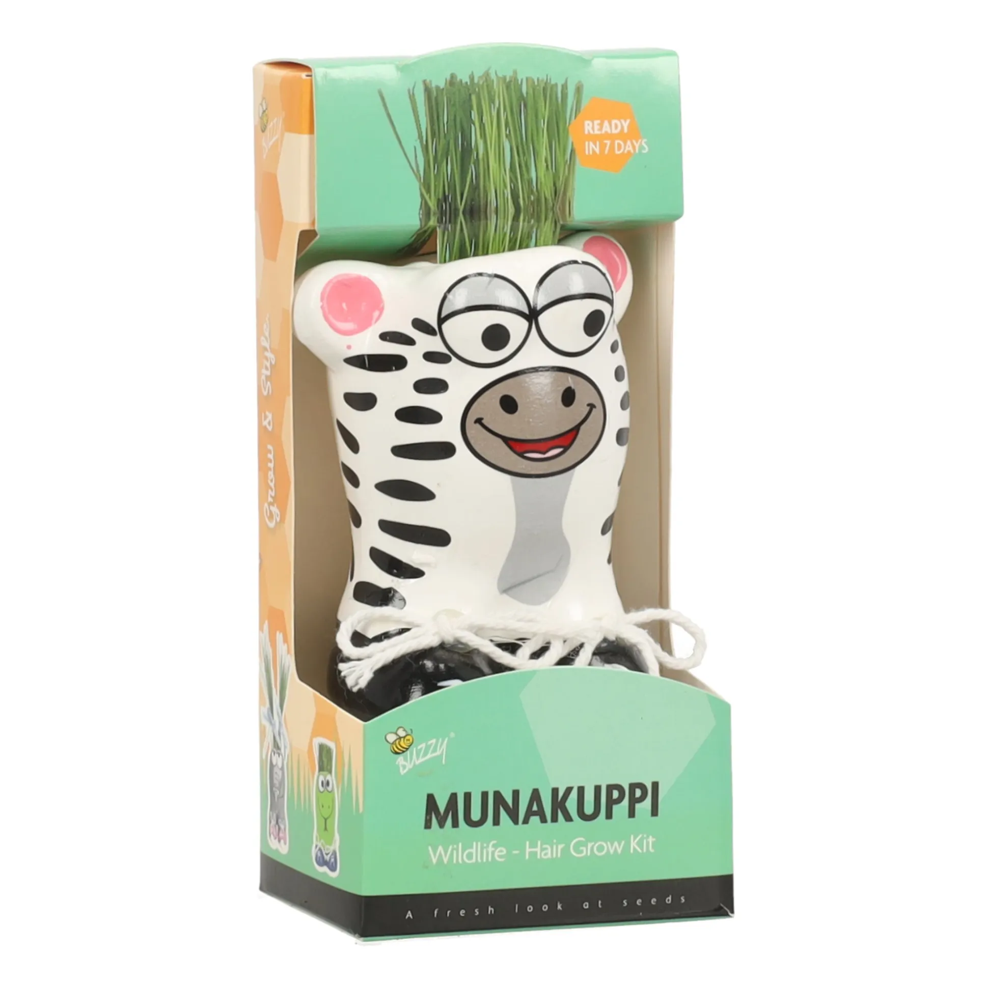 Grow gifts Munakuppi zebra