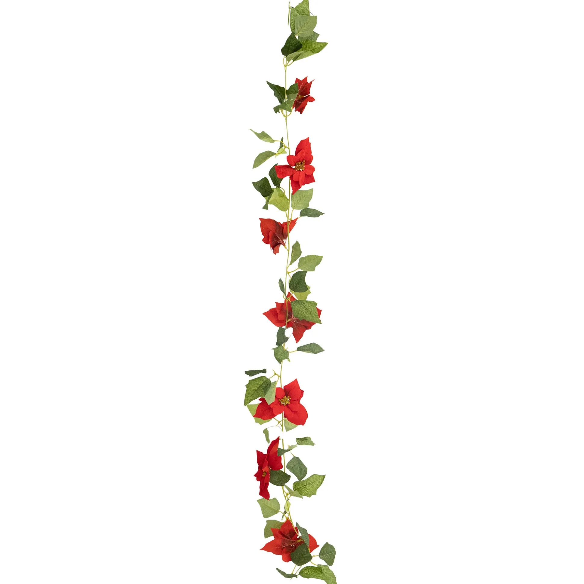 Guirlande kerstroos 180 cm