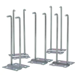 Haak dubbel lang OHB-10 5stuks Lotus