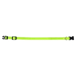 Halsband fluo geel 15mm 25-40cm FP