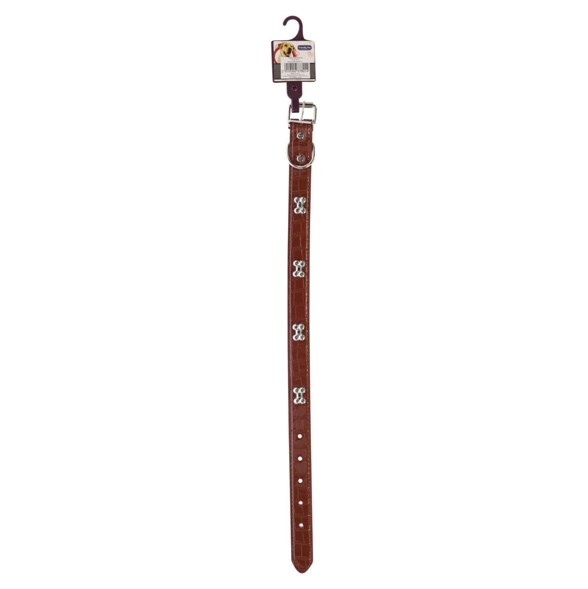 Halsband hond 50cm assorti