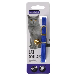 Halsband kat elastisch blauw
