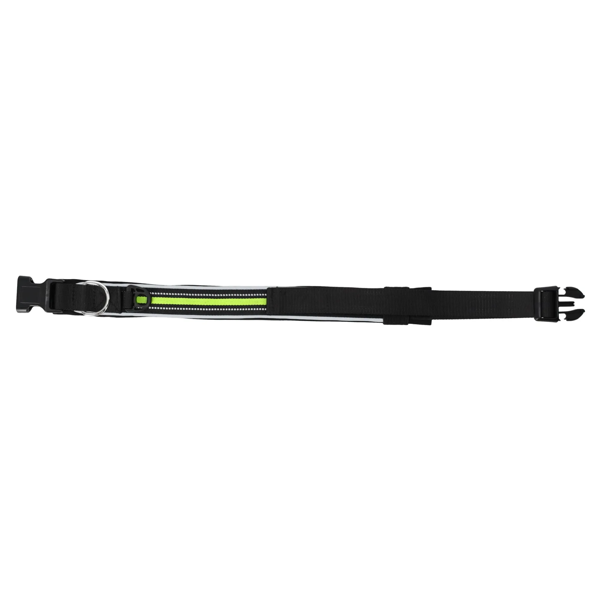 Halsband met clip zwart 30 mm x 40-47 cm FP