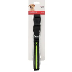 Halsband met clip zwart 30 mm x 40-47 cm FP