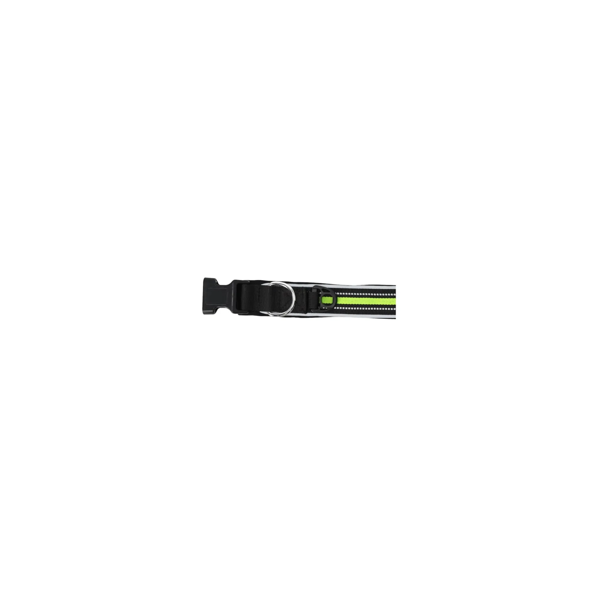 Halsband met clip zwart 30 mm x 40-47 cm FP