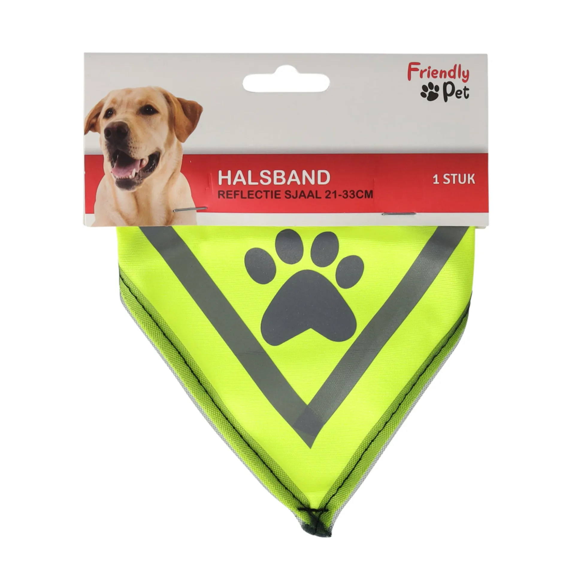 Halsband sjaal reflectie 21-33cm FP