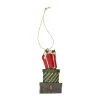 Hanger cadeau rood 10 cm