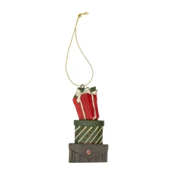 Hanger cadeau rood 10 cm