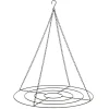 Hanger deco cirkel zwart 60 cm