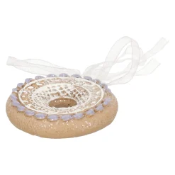 Hanger donut gingerbread 7 cm