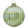 Hanger glas bal 8 cm groen