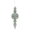 Hanger glas pegel 21 cm groen