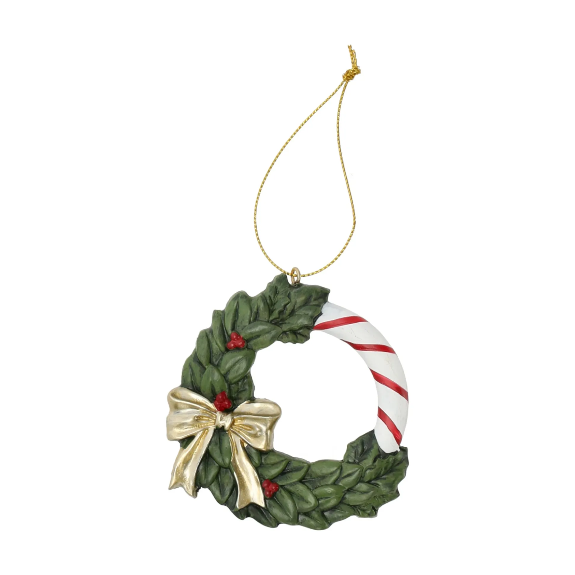 Hanger krans groen 8 cm