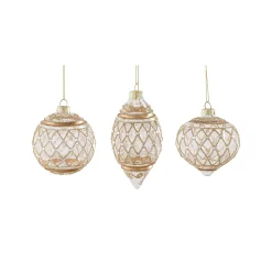 Hanger ornament goud 8 cm