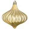 Hanger ornament goud 9 x 10 cm