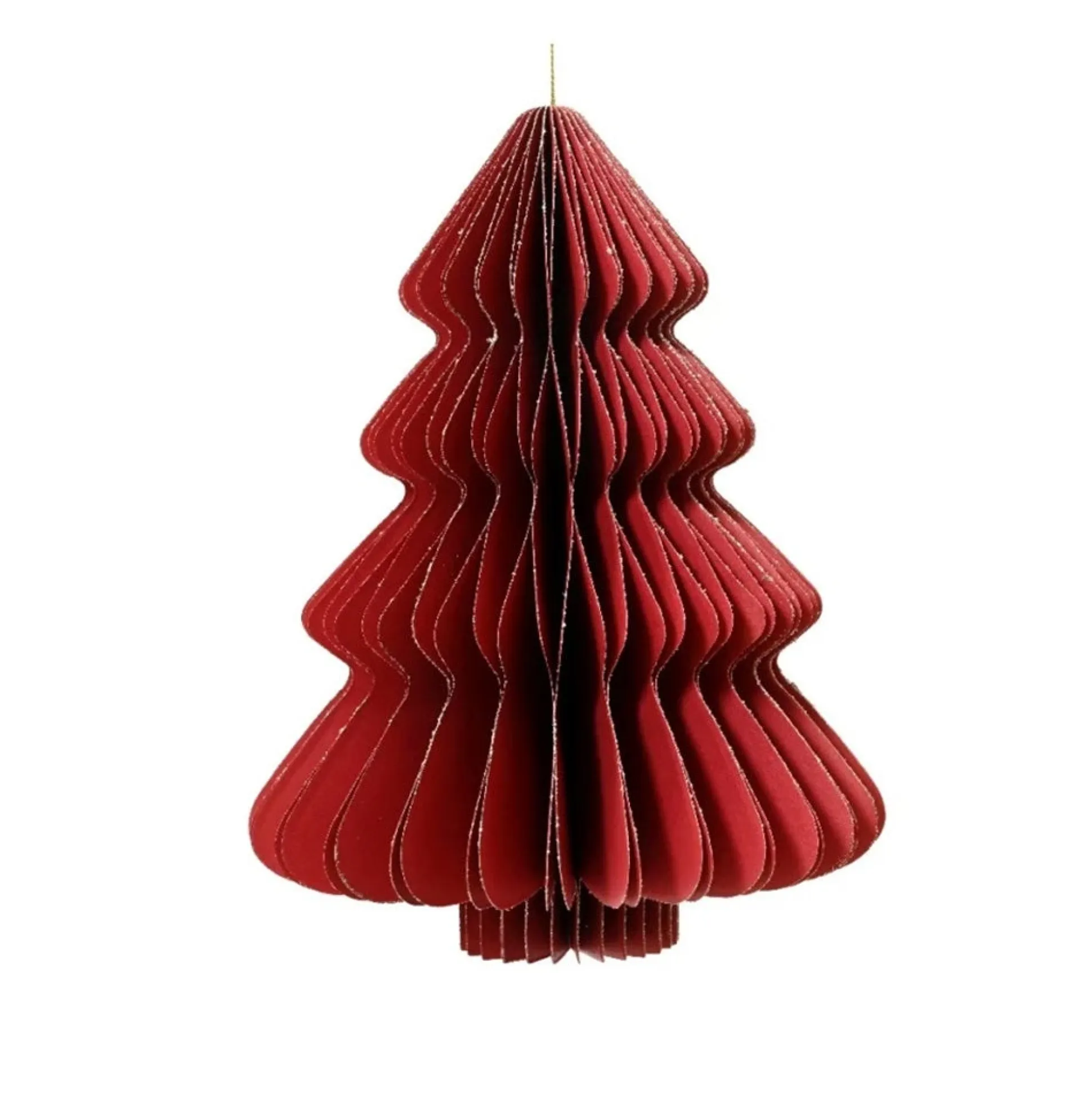 Hanger papier boom rood 15 cm
