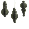 Hanger papier pegel groen 12 cm