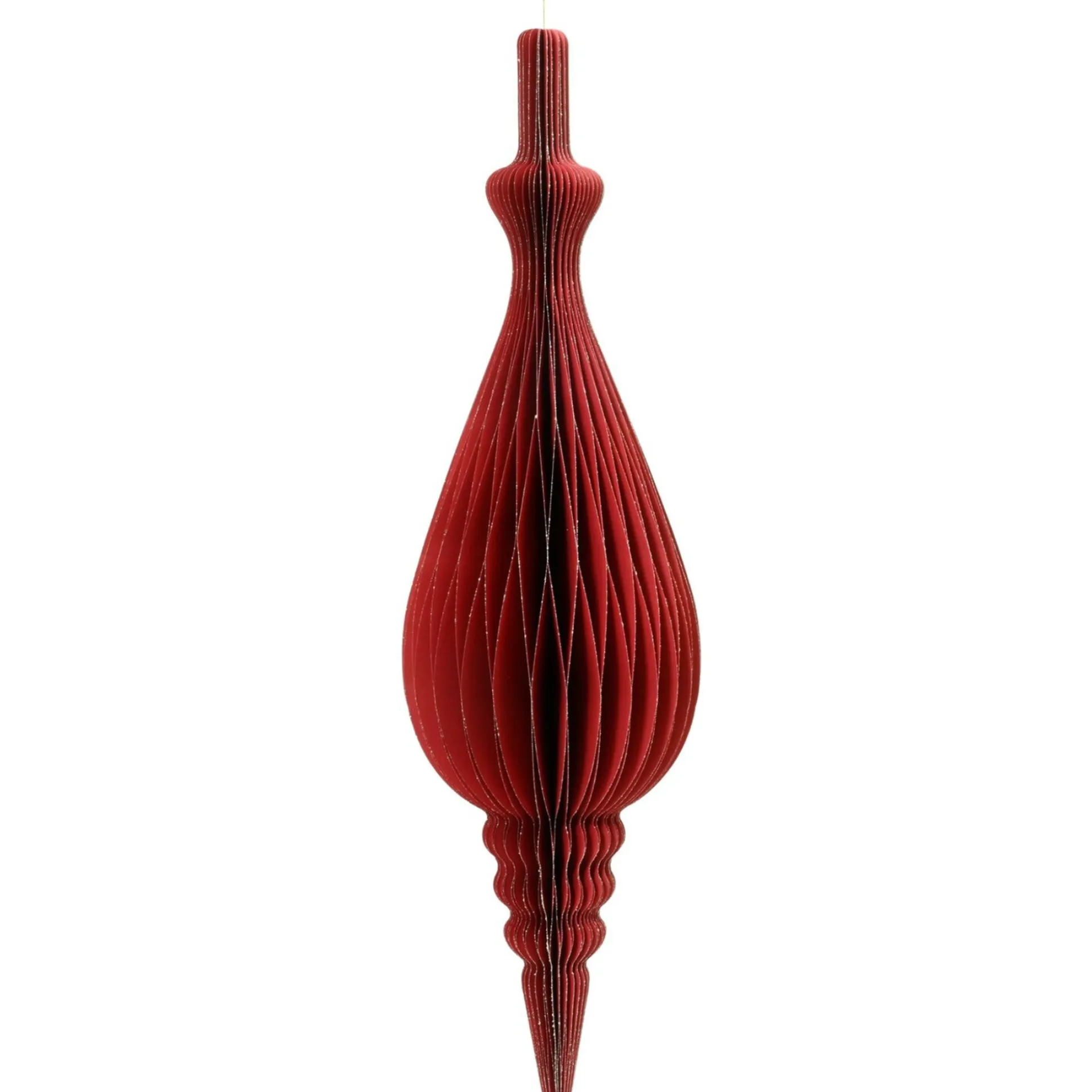 Hanger papier pegel rood 80 cm