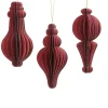 Hanger papier pegel rood 12 cm
