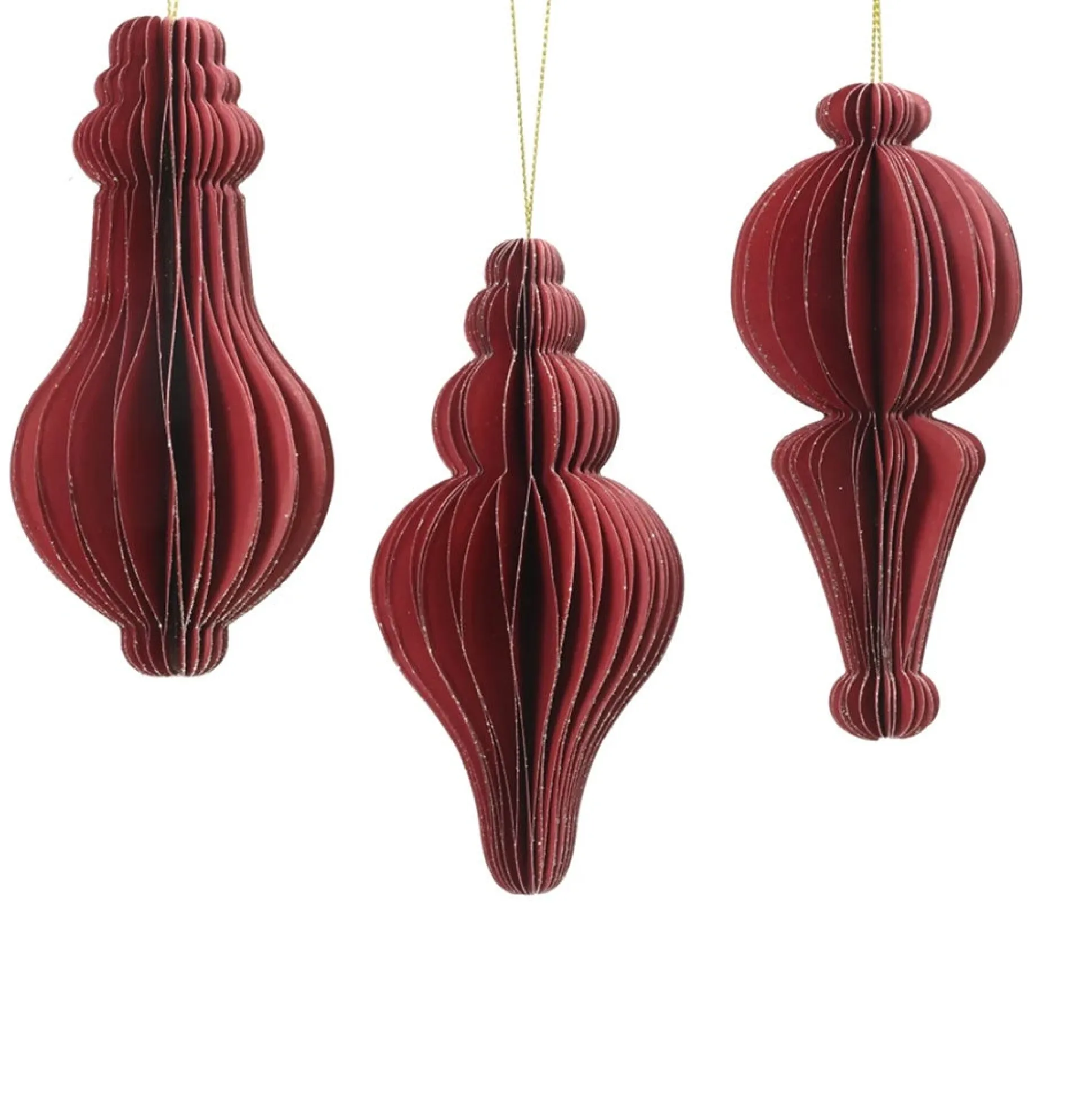 Hanger papier pegel rood 12 cm