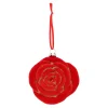 Hanger roos rood 9 x 8 cm