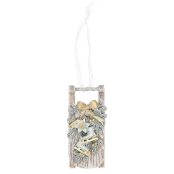 Hanger slee met schaats 8 cm