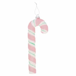 Hanger snoepstok roze 11 x 31 cm