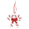 Hanger snoepstok strik 10 x 10 cm