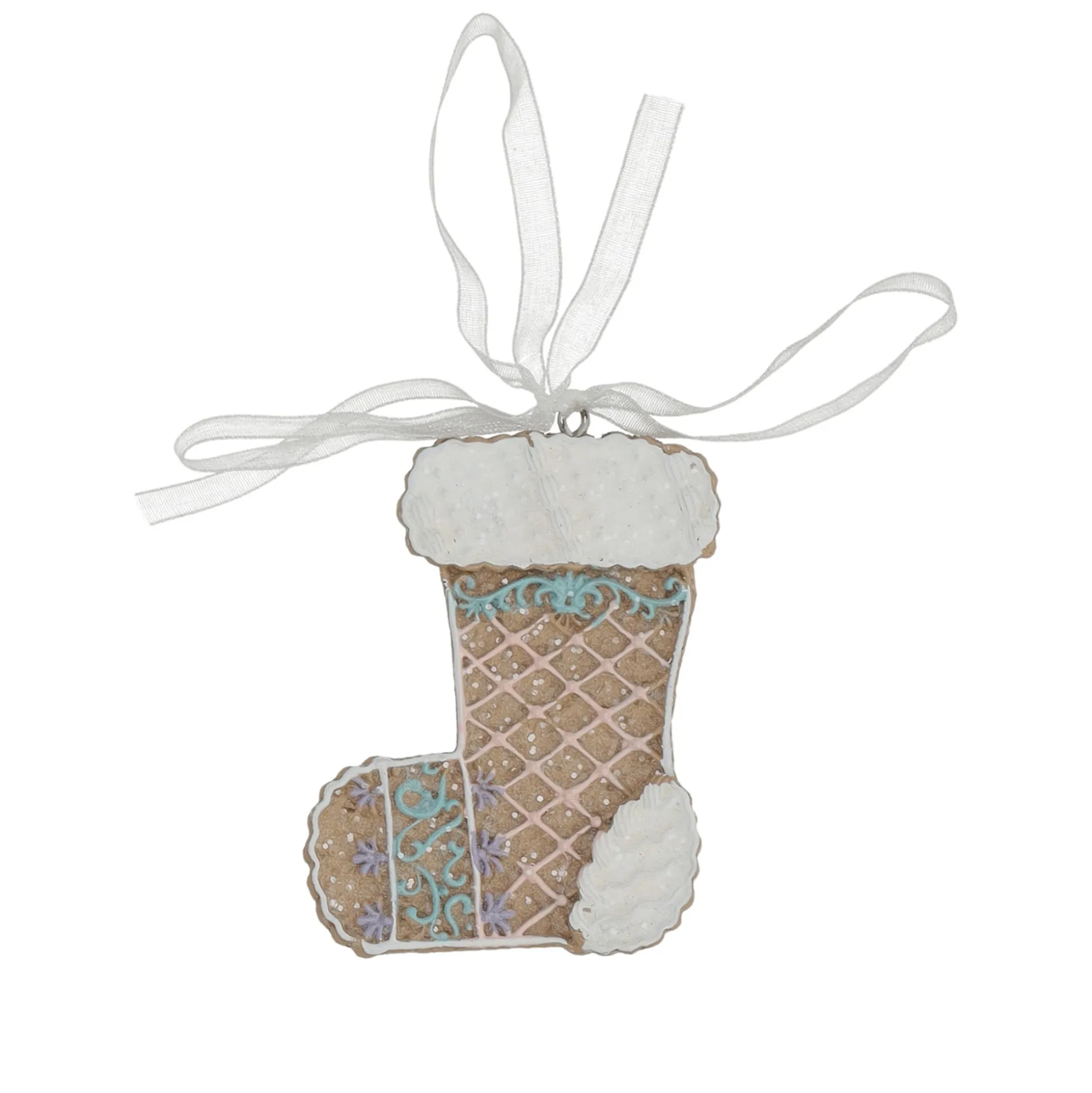 Hanger sok gingerbread 8 cm