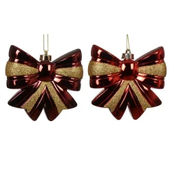 Hanger strik 12 cm rood