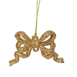 Hanger strik goud 6 cm