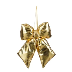 Hanger strik goud 19x16x3cm