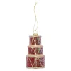 Hanger trommel rood 6 x 10 cm