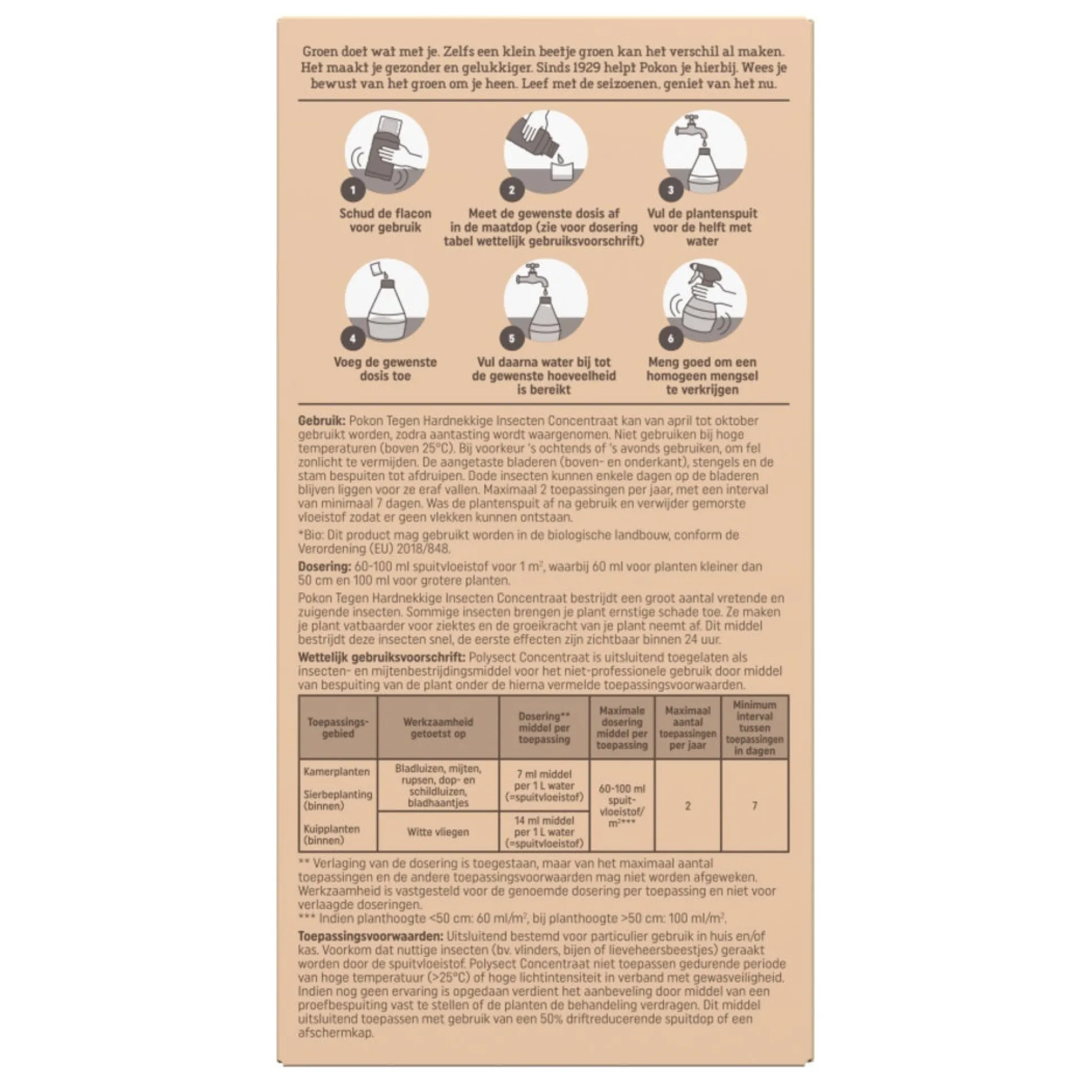 Hardnekkige insecten concentraat 175ml