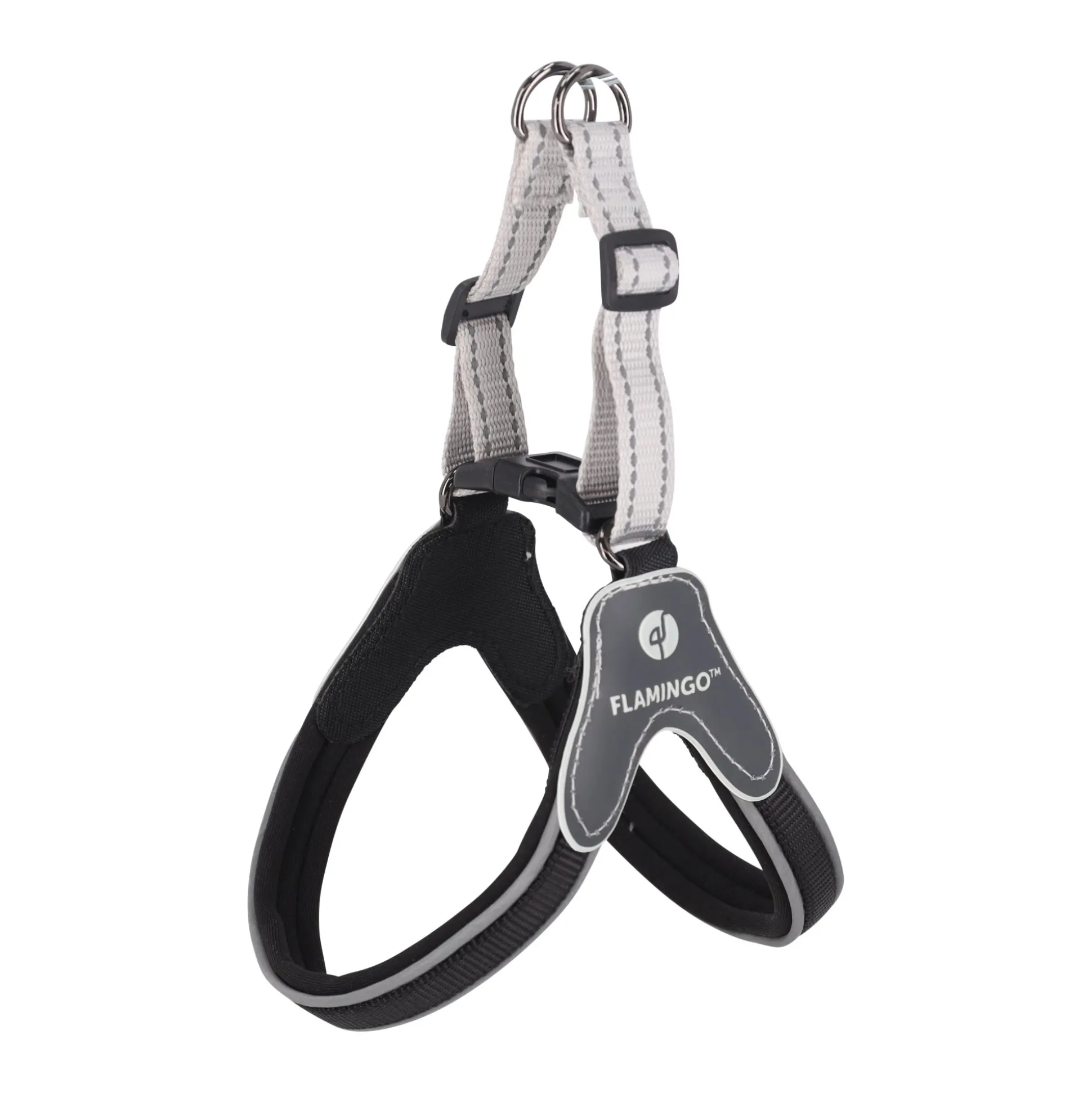 Harnas Hilka Easy zwart S 20mm 35-45cm FP