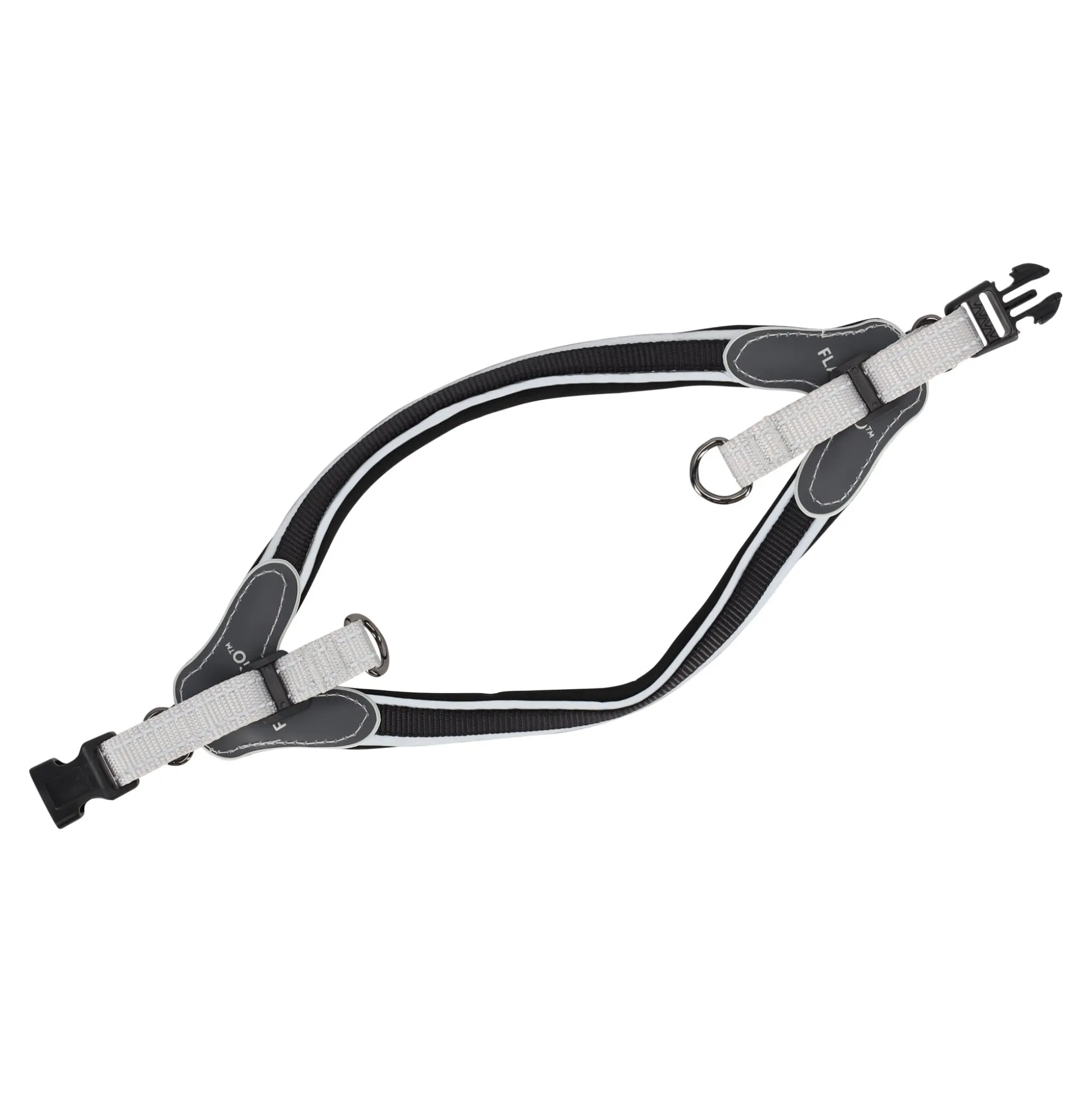Harnas Hilka Easy zwart XL 25mm 50-60cm FP