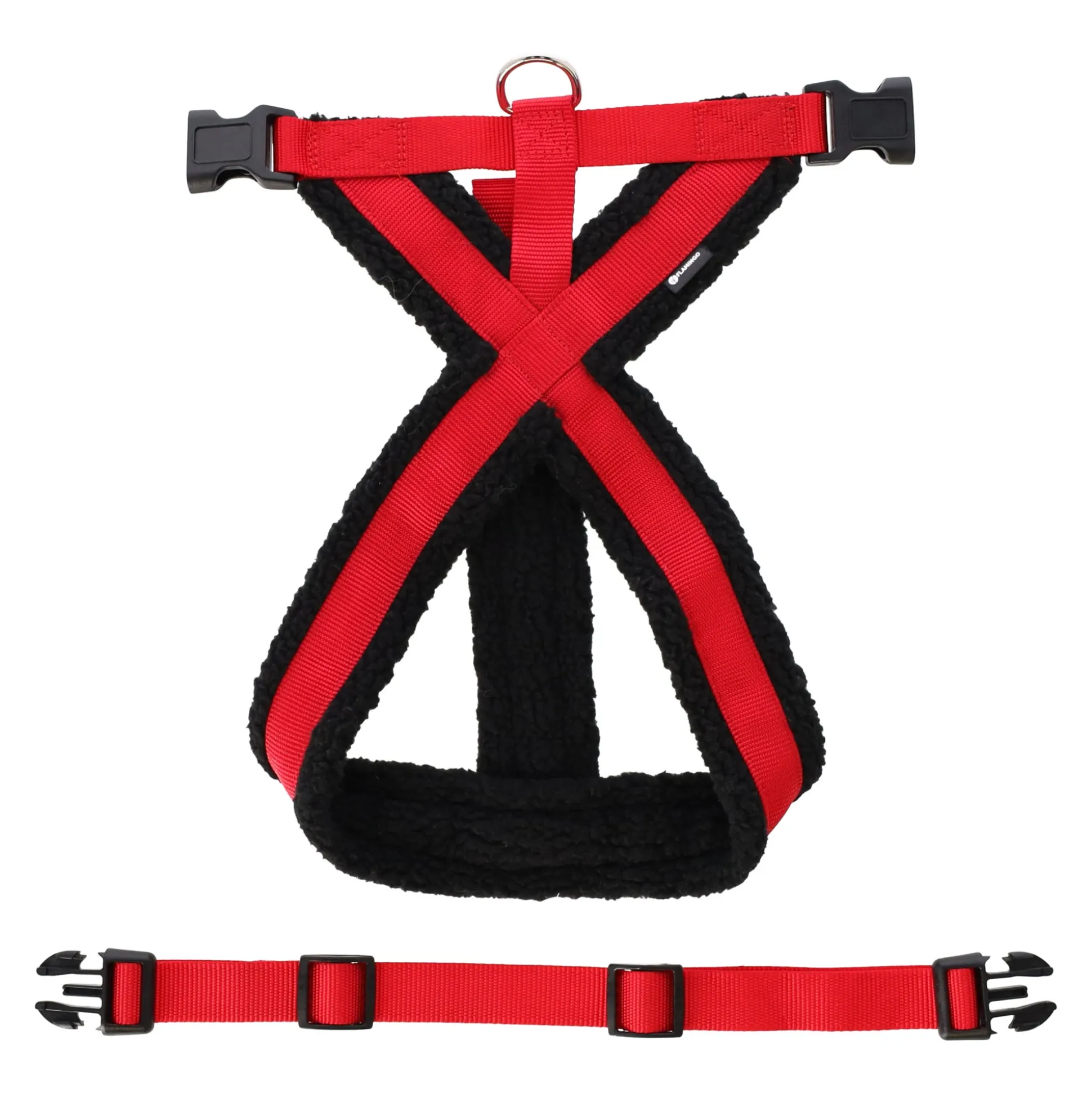 Harnas Palos XS rood 48-55 cm