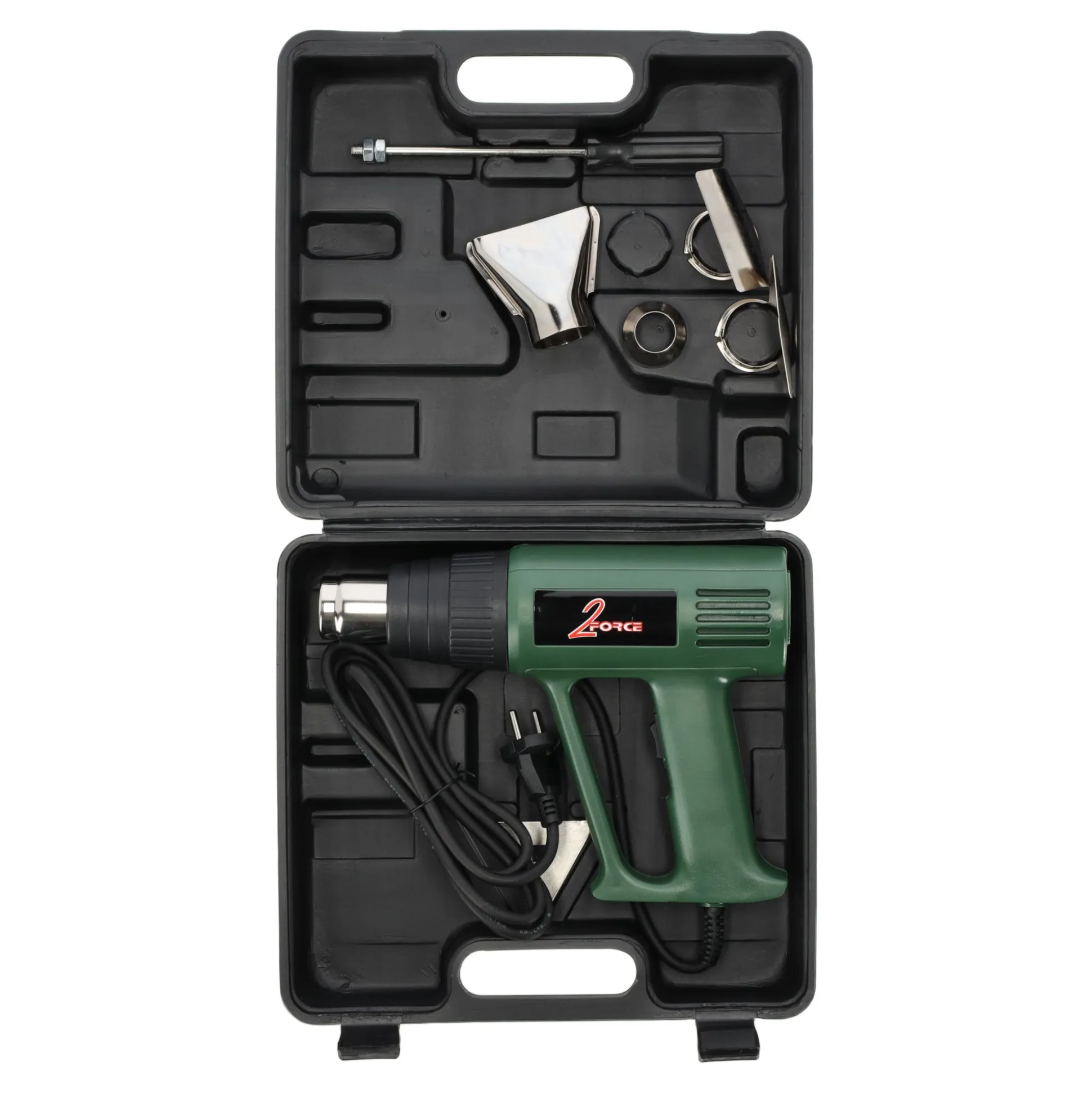 Heteluchtpistool met koffer HP2000W 2-force
