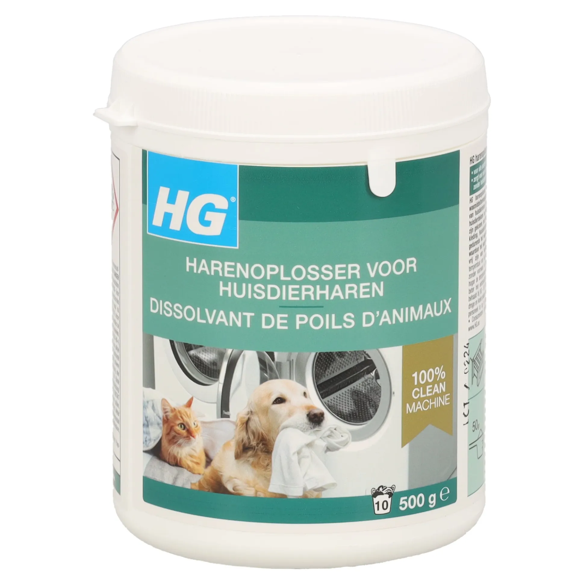 HG harenoplosser voor dierenharen