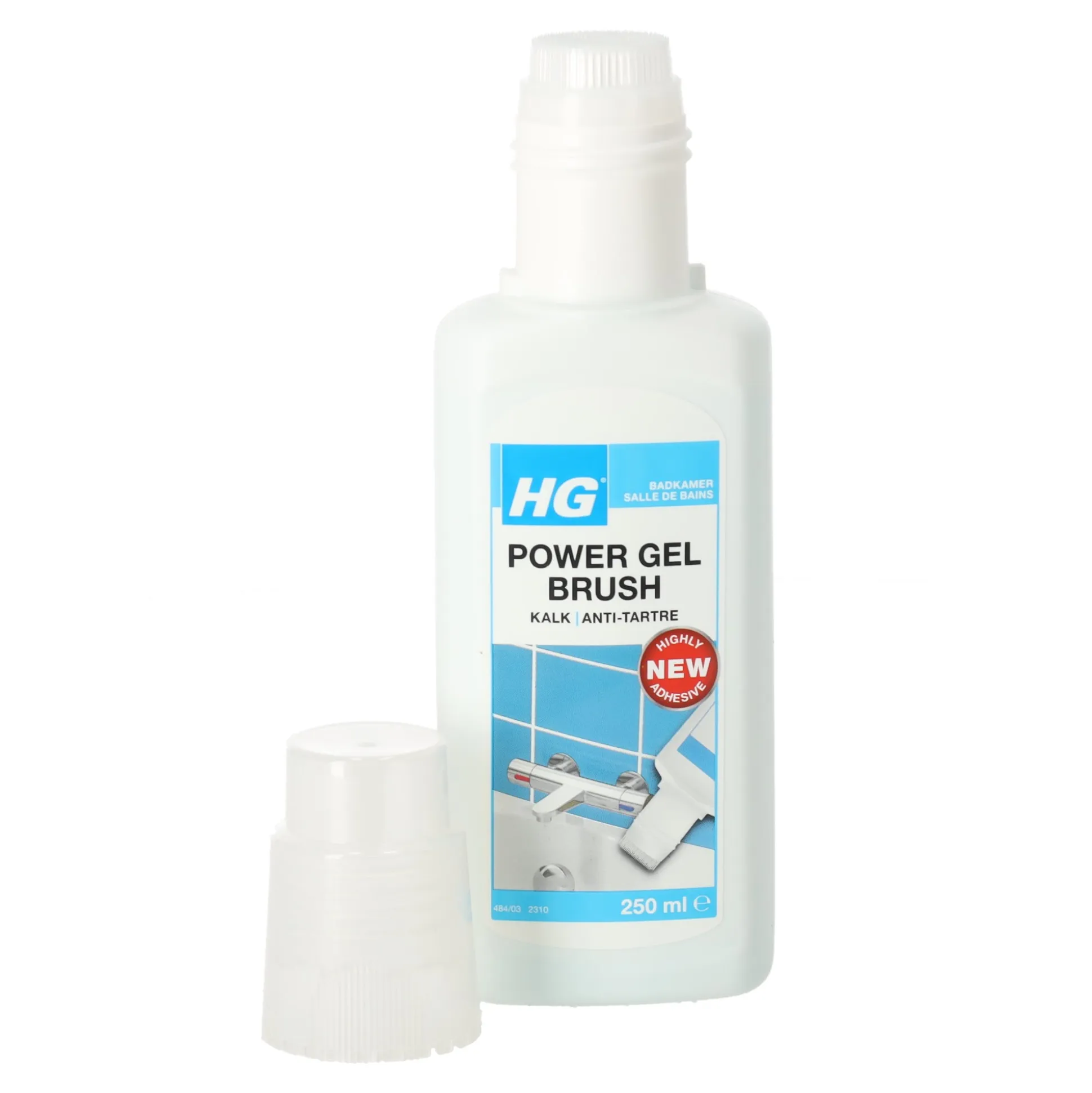 HG Power gel borstel kalk