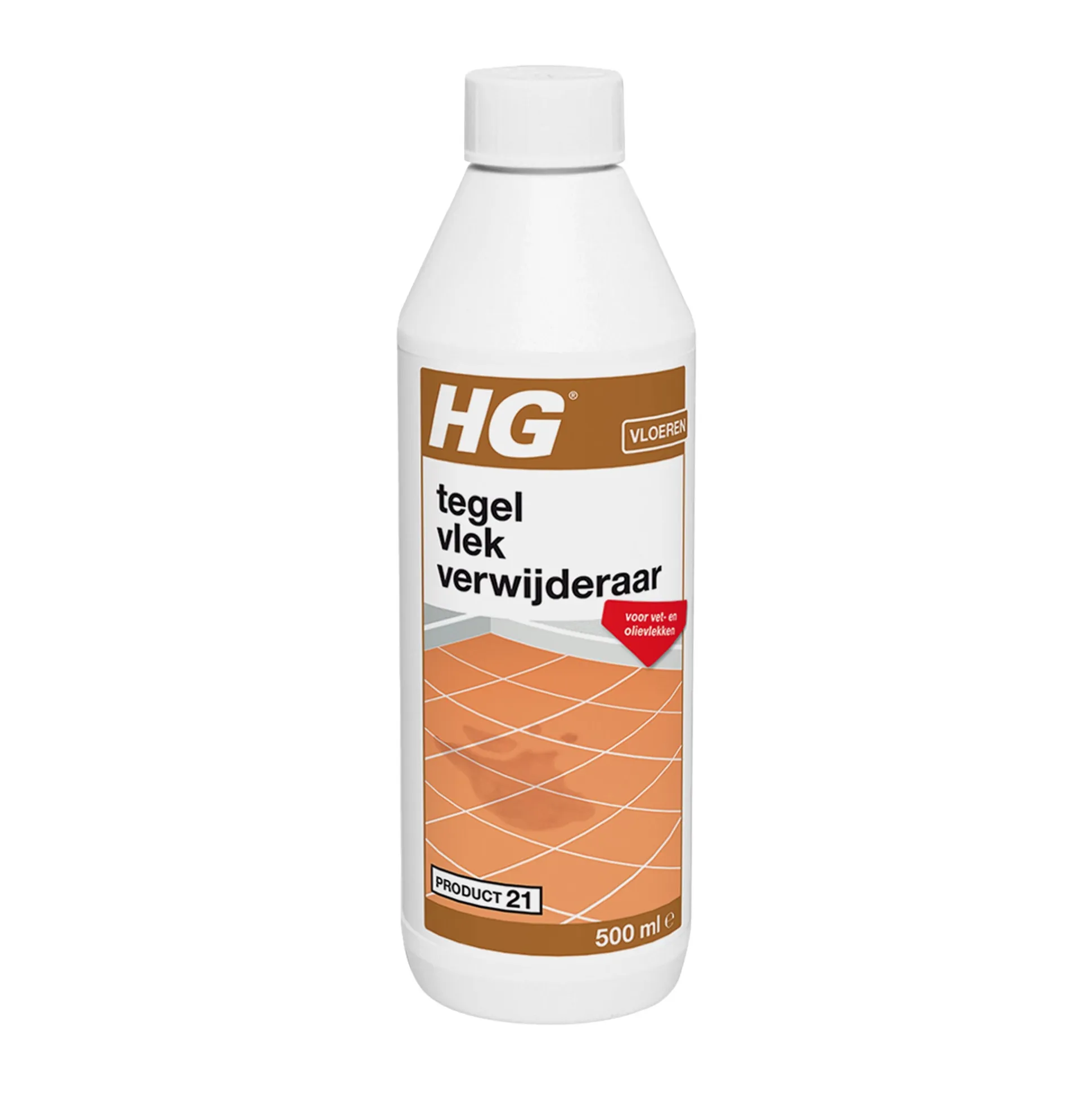 HG tegel vlekverwijderaar (product 21) 0.5L