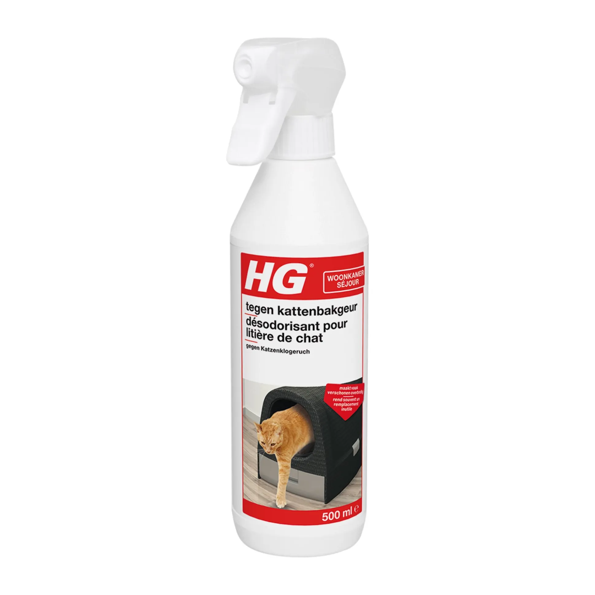 HG tegen kattenbakgeur