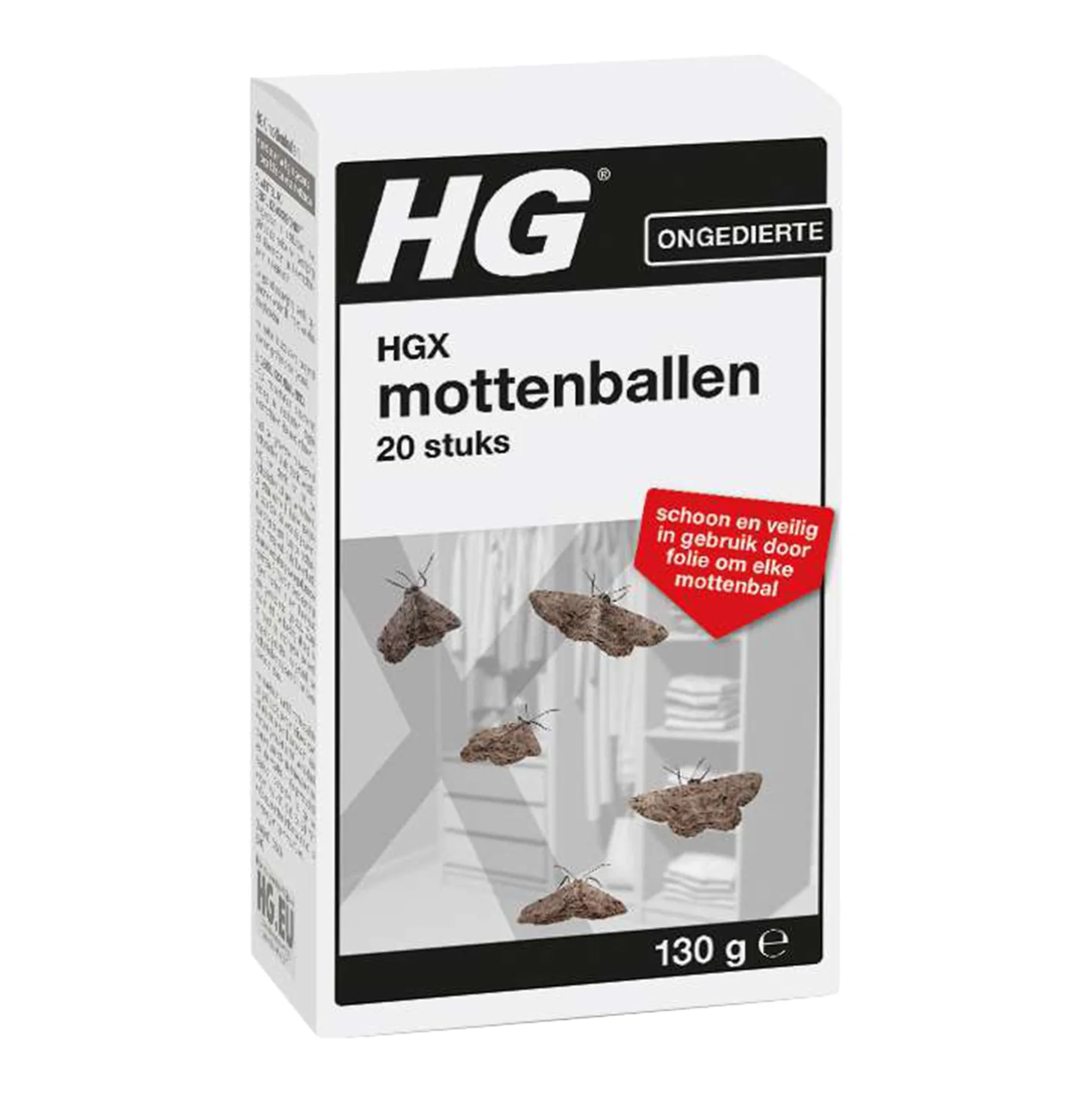 HGX mottenballen