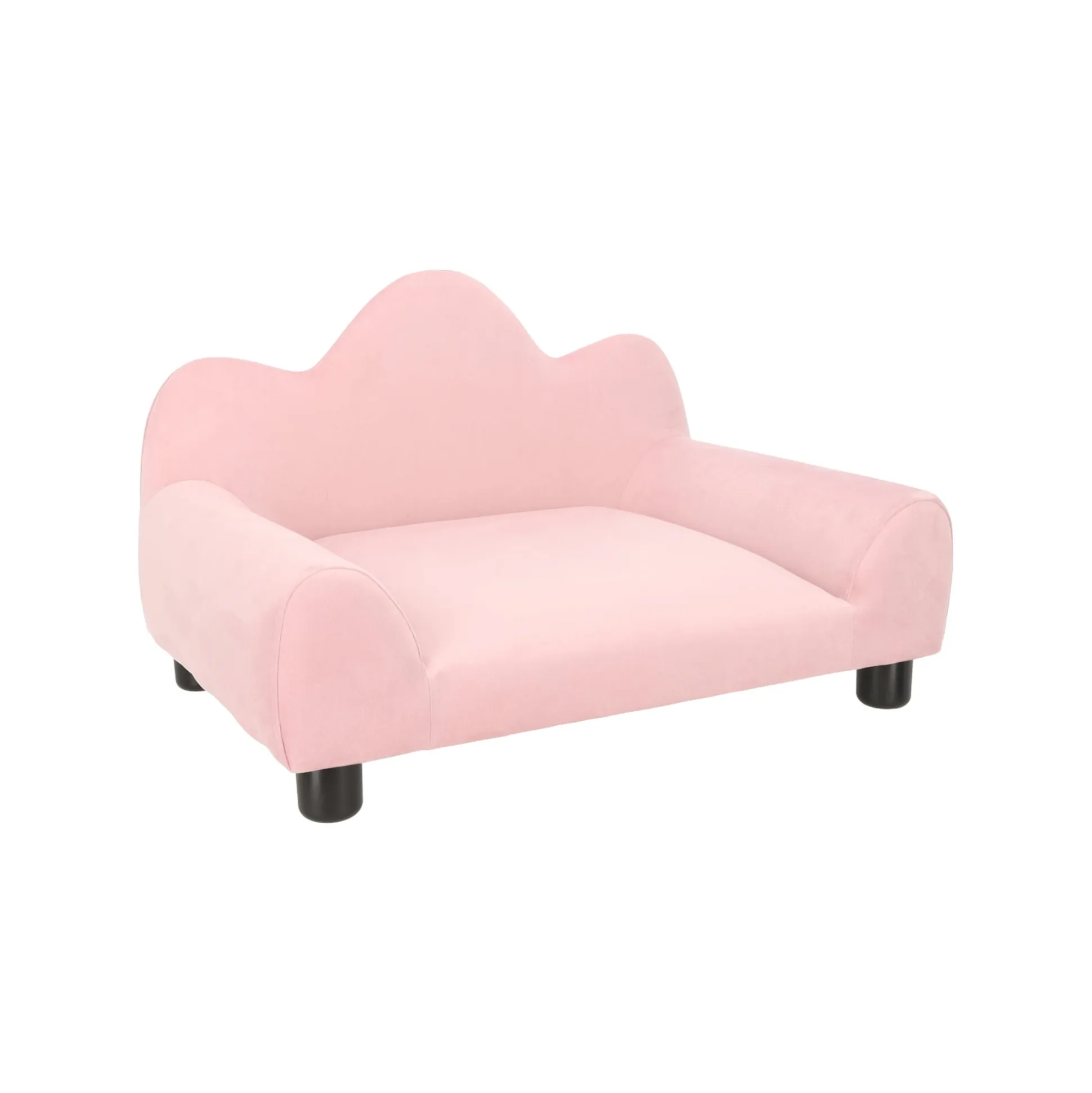 Hondenbank Saya roze 64 x 44 cm