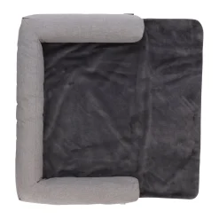 Hondenk protector Oxford/Lapit grey 90x80cm