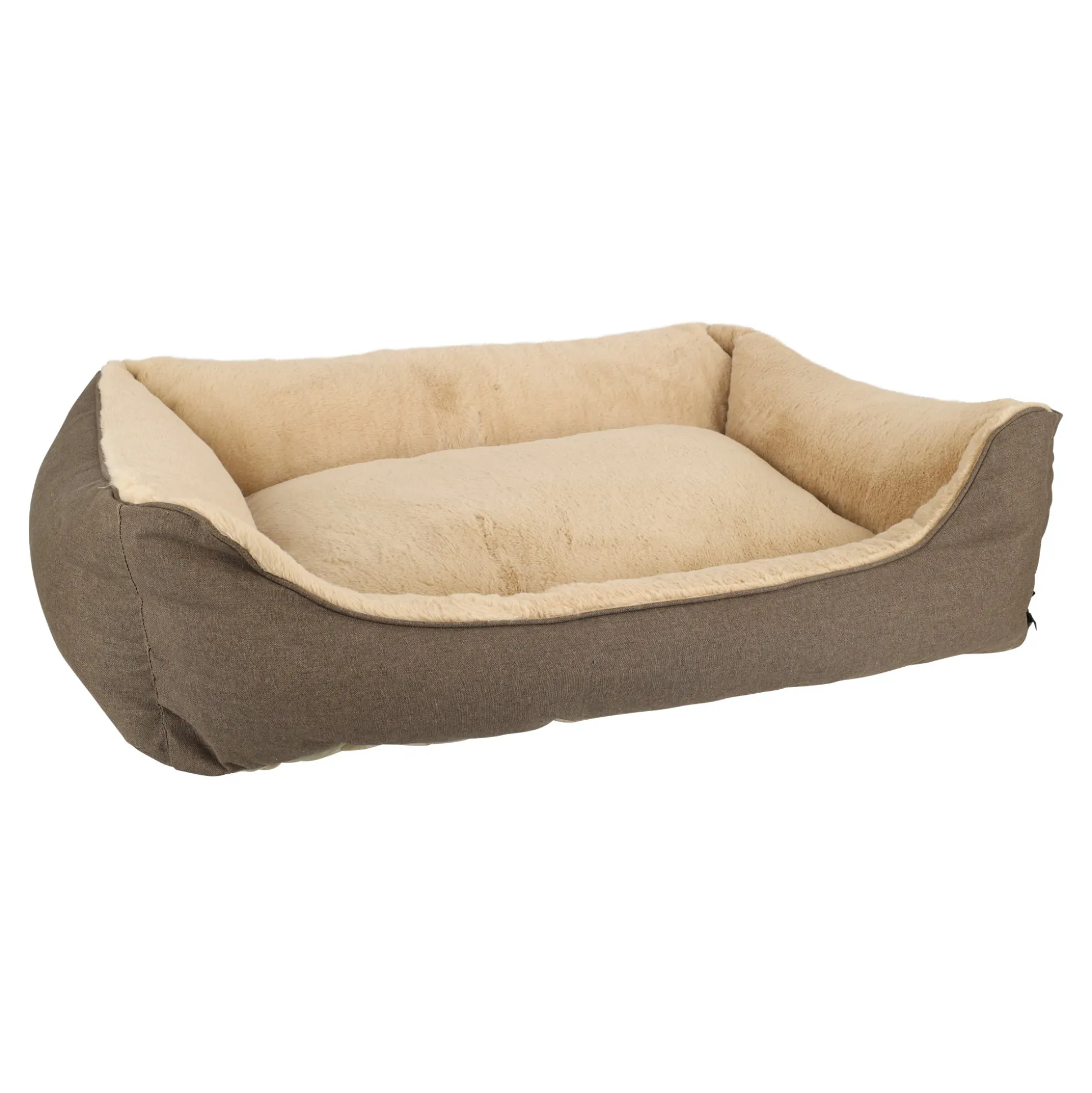 Hondenm 100x70 Oxford taupe/Lapit taupe